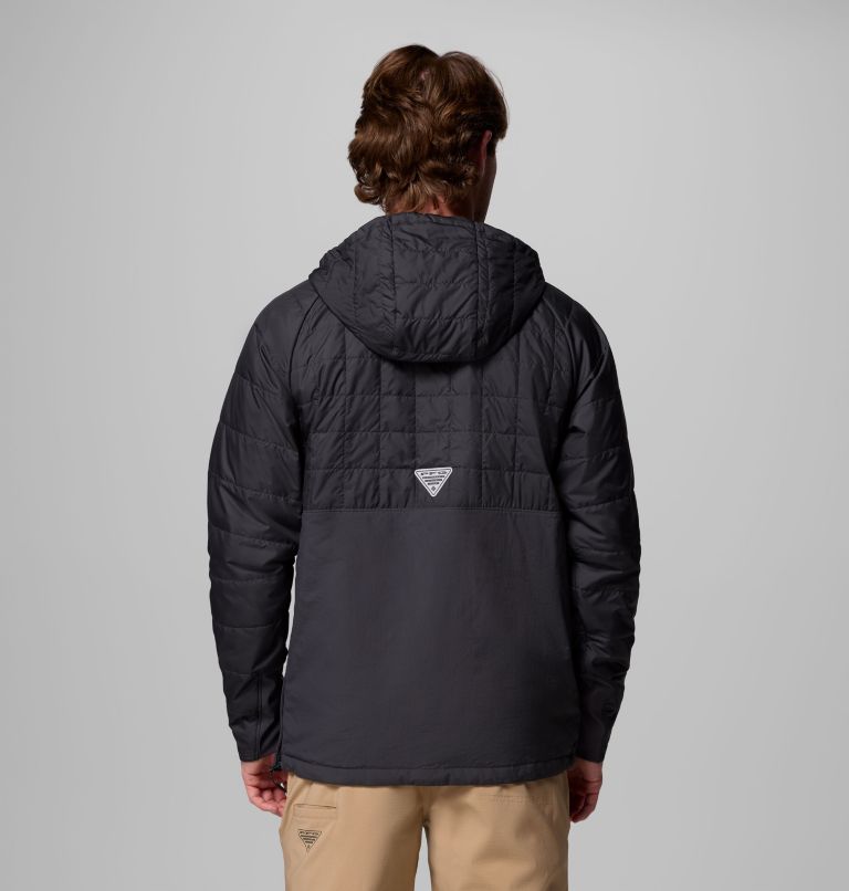 Men's PFG Uncharted II Insulated Anorak, Color: Shark, Shark, image 3