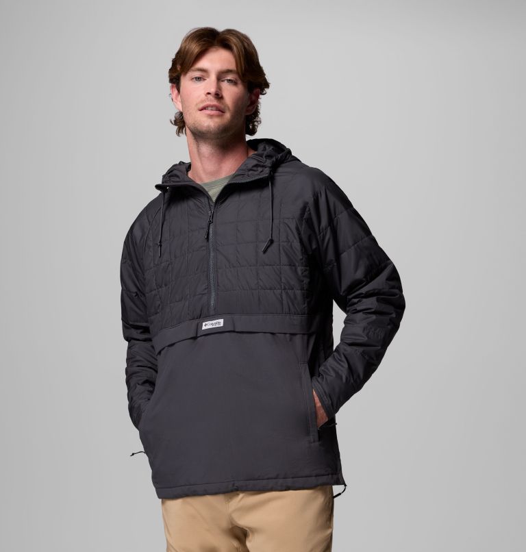 Men's PFG Uncharted II Insulated Anorak, Color: Shark, Shark, image 1