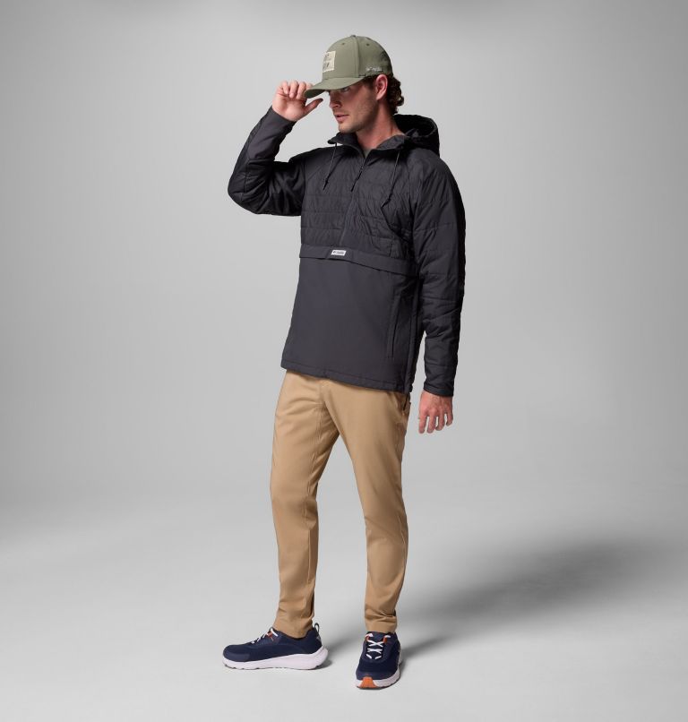 Men's PFG Uncharted II Insulated Anorak, Color: Shark, Shark, image 2