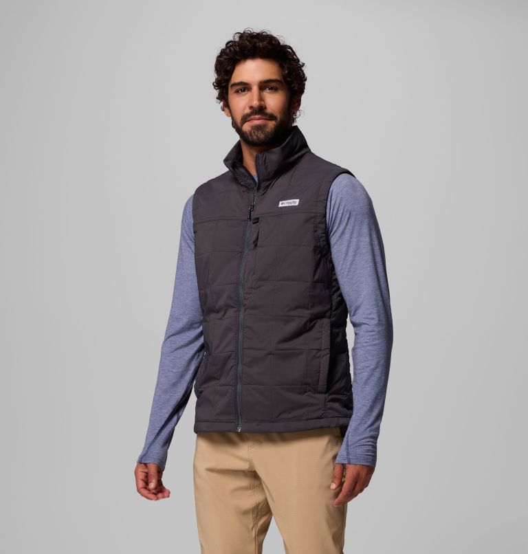Men's PFG Uncharted Vest, Color: Shark, image 4