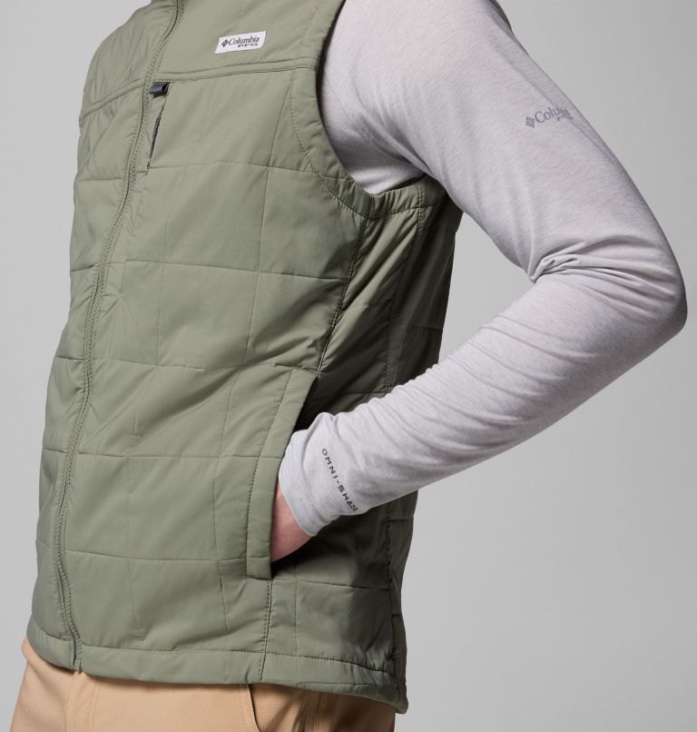Men's PFG Uncharted Vest, Color: Cypress, image 8