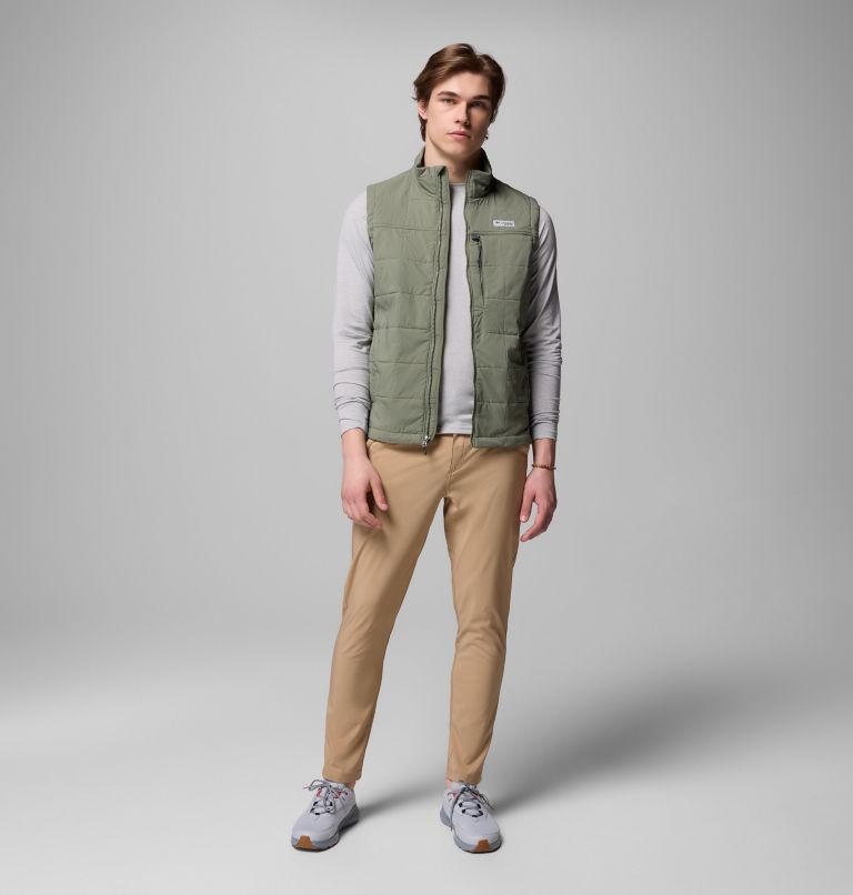 Men's PFG Uncharted Vest, Color: Cypress, image 2