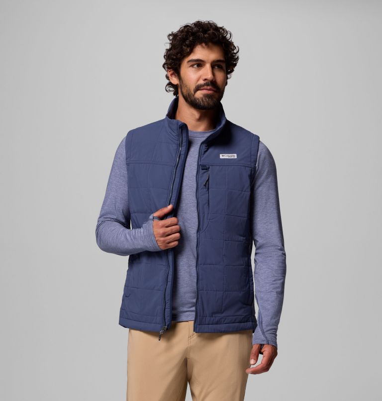 Men's PFG Uncharted Vest, Color: Nocturnal, image 5