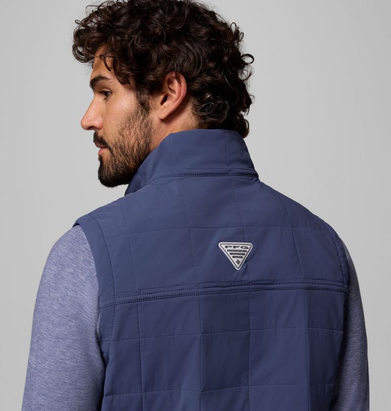 Men's PFG Uncharted Vest, Color: Nocturnal, image 8