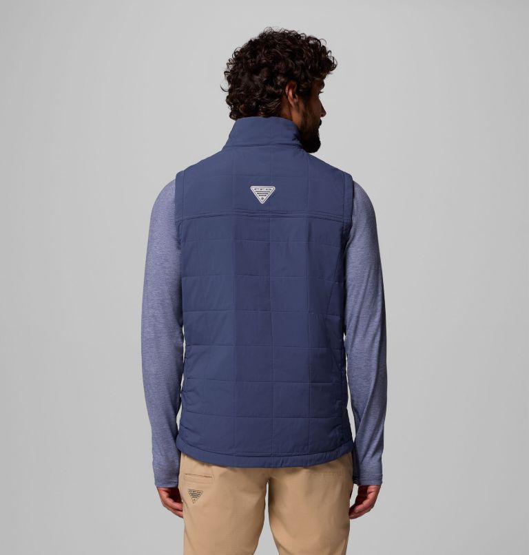 Men's PFG Uncharted Vest, Color: Nocturnal, image 3