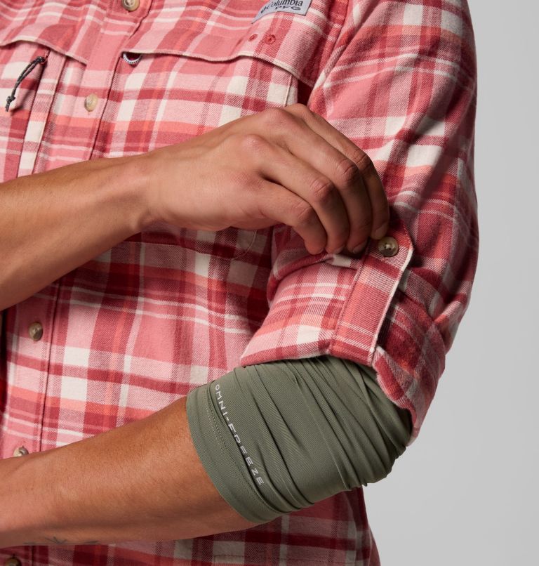 Wild Cast Flannel Shirt | 654 | L, Color: Rosewood Backwater Tartan, image 6