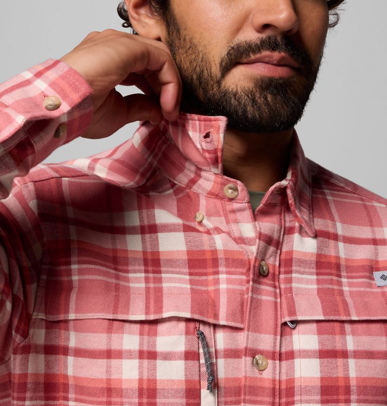 Wild Cast Flannel Shirt | 654 | L, Color: Rosewood Backwater Tartan, image 8