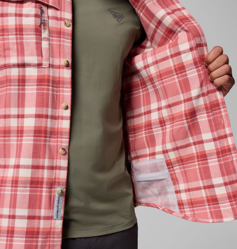 Wild Cast Flannel Shirt | 654 | L, Color: Rosewood Backwater Tartan, image 10