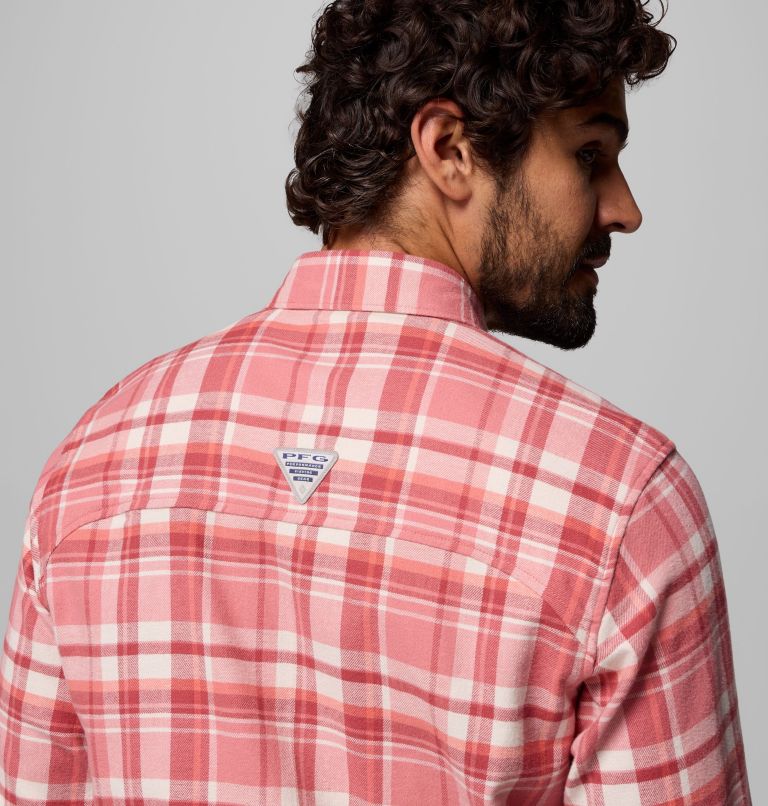 Wild Cast Flannel Shirt | 654 | L, Color: Rosewood Backwater Tartan, image 11