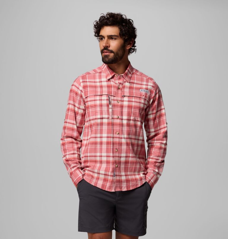 Wild Cast Flannel Shirt | 654 | L, Color: Rosewood Backwater Tartan, image 1