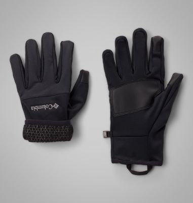 Men's Arctic Crest Gloves, Color: Black, image 2