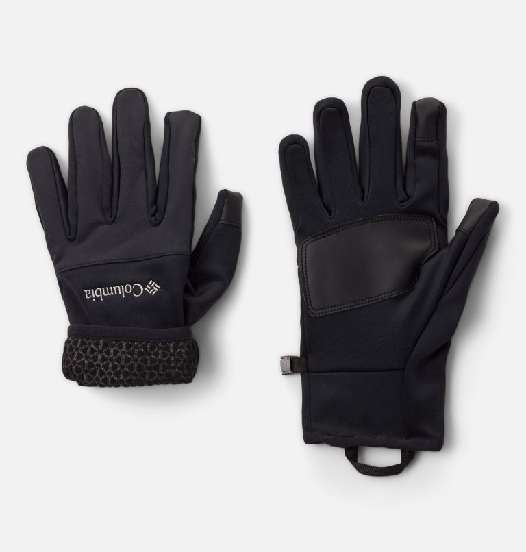 Men's Arctic Crest Gloves, Color: Black, image 2