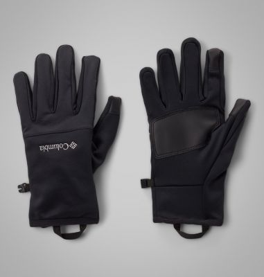Men's Arctic Crest Gloves, Color: Black, image 1