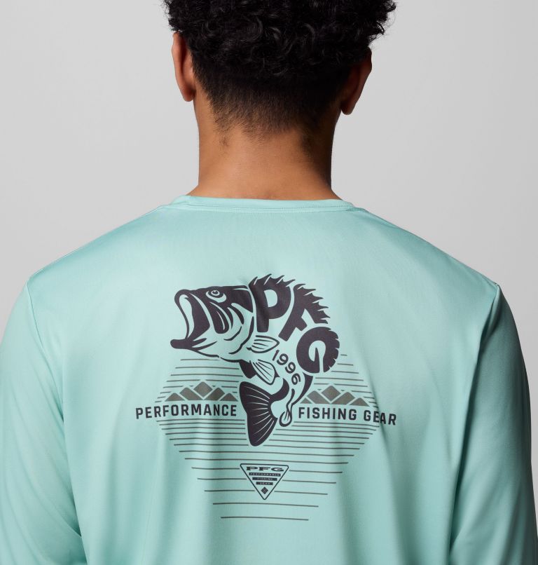 Terminal Tackle PFG Horizon Line LS | 357 | XXL, Color: Misty Jade, Bass, image 6