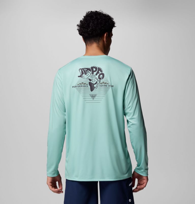 Terminal Tackle PFG Horizon Line LS | 357 | XXL, Color: Misty Jade, Bass, image 3