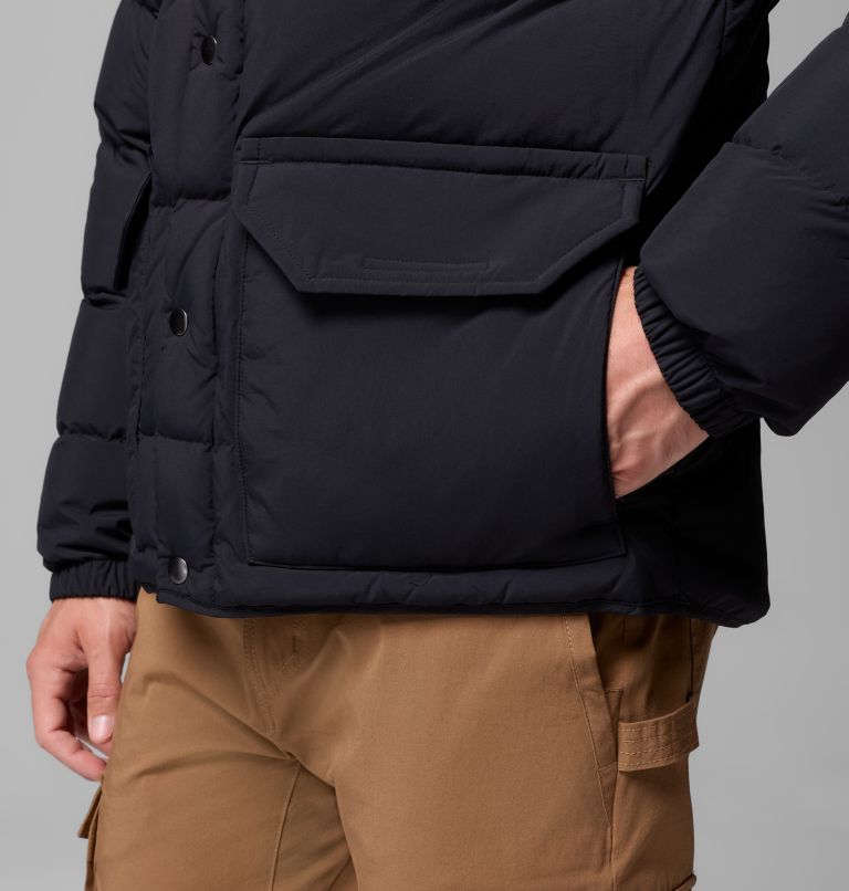 Wallowa Down Hooded Jacket | 010 | S, Color: Black, image 7