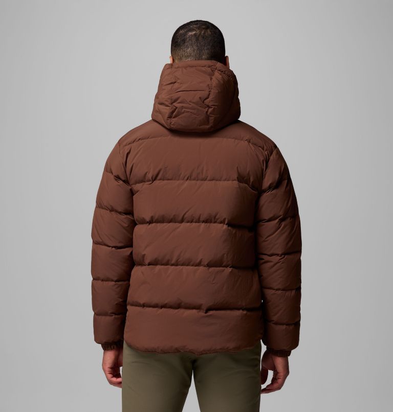 Men's Wallowa Down Hooded Jacket, Color: Tobacco, image 3