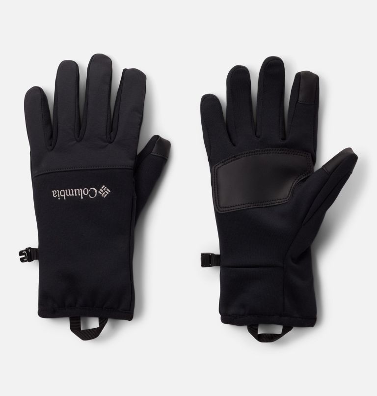 Women's Arctic Crest Gloves, Color: Black, image 1