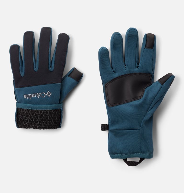 Women's Arctic Crest Gloves, Color: Everblue, image 2