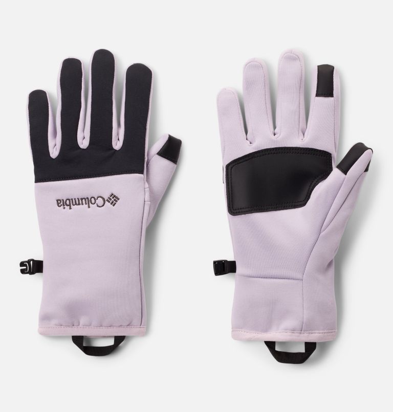 Women's Arctic Crest Gloves, Color: Lavender Pearl, image 1