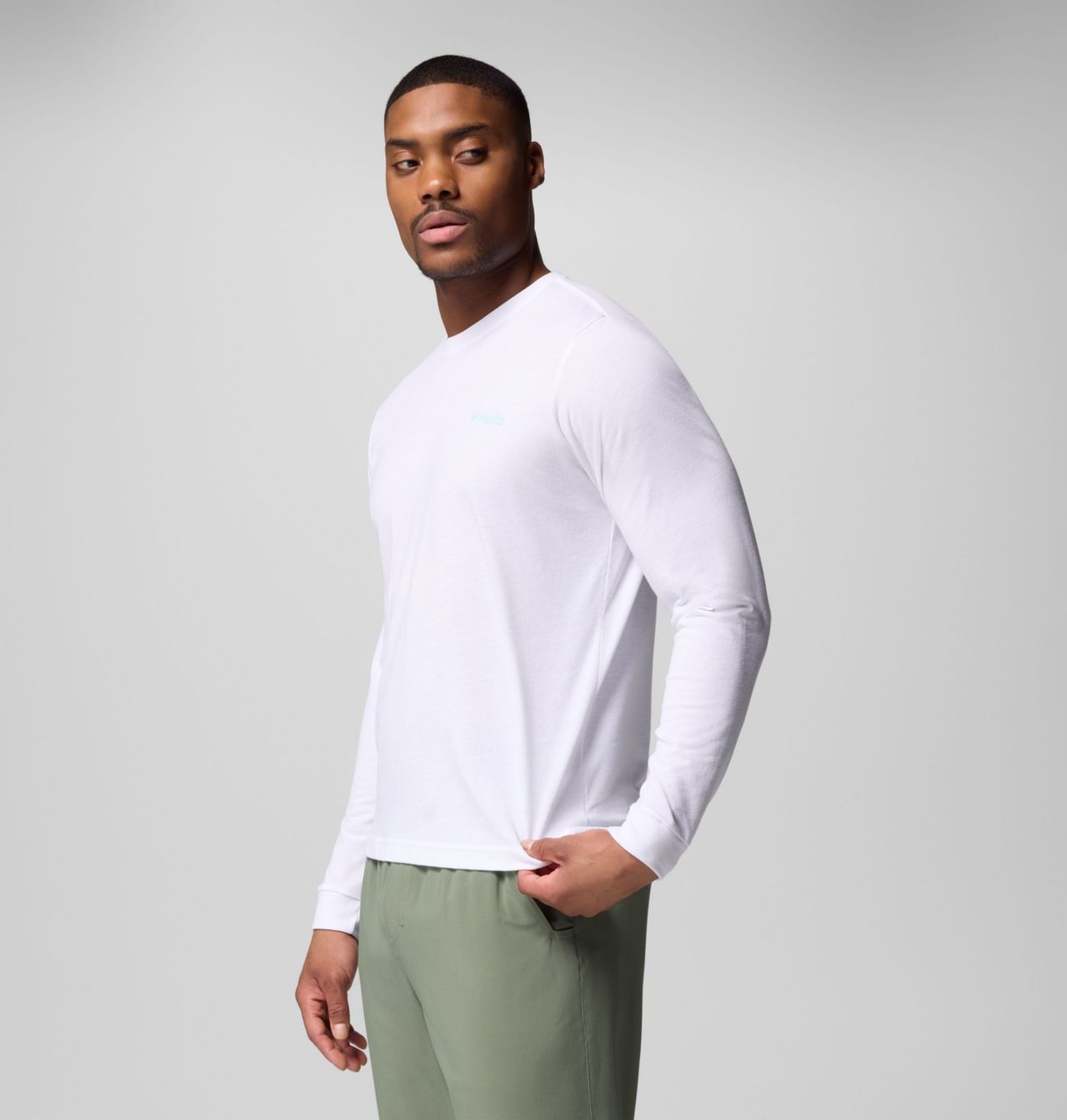 Men's PFG™ Flyline Flag Long Sleeve T-Shirt 4