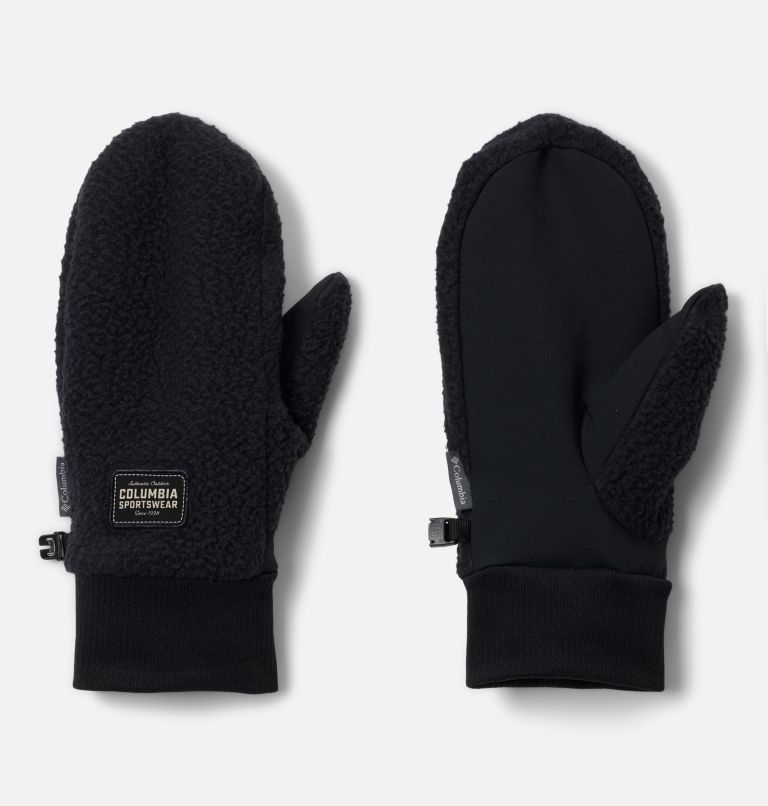 Mitaines en sherpa Juniper Peak pour femme, Color: Black, image 1