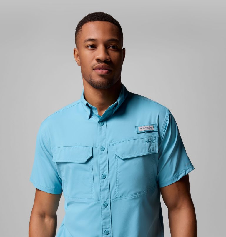 Skiff Guide II Short Sleeve Shirt | 455 | XL, Color: Vintage Blue, image 5