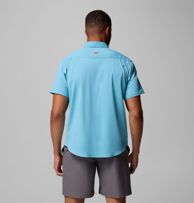 Skiff Guide II Short Sleeve Shirt | 455 | XL, Color: Vintage Blue, image 3