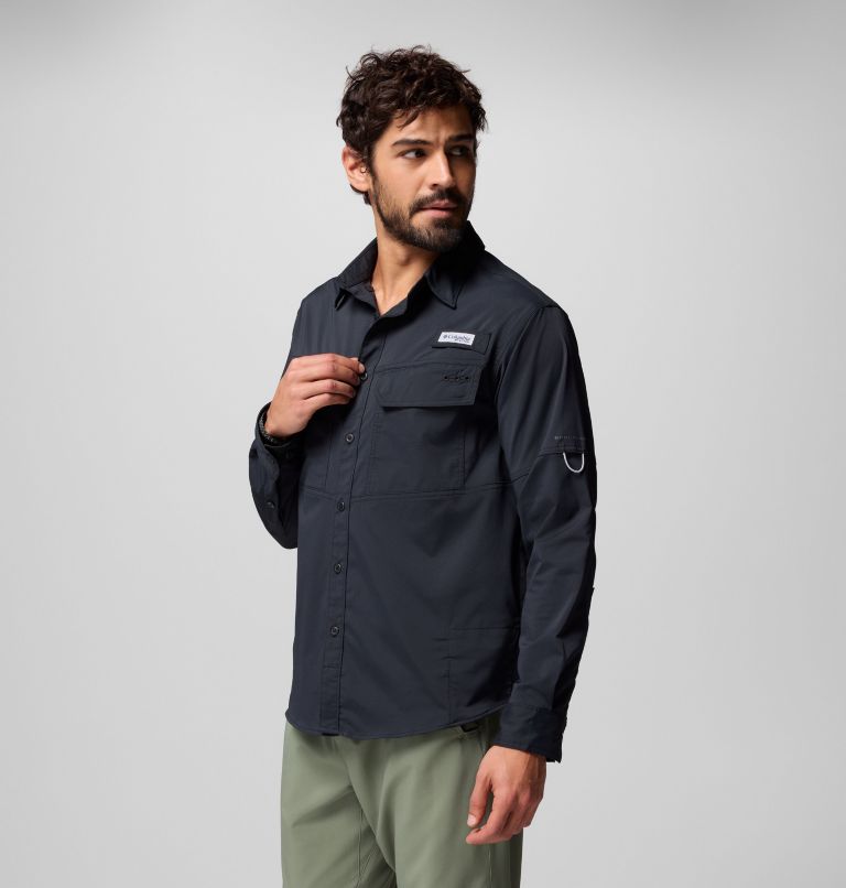 Skiff Guide II Long Sleeve Shirt | 010 | S, Color: Black, image 4