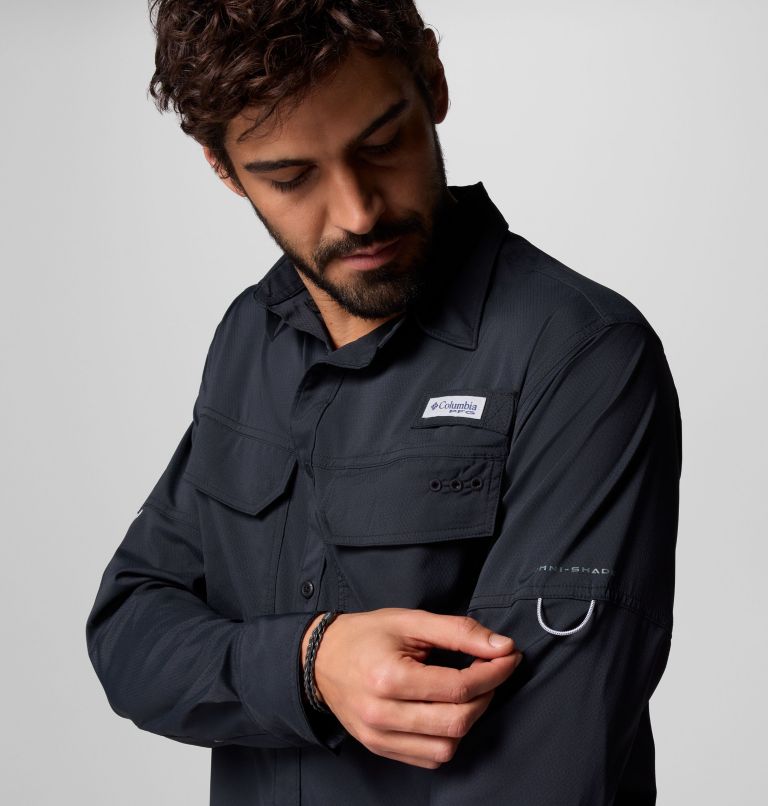 Skiff Guide II Long Sleeve Shirt | 010 | S, Color: Black, image 7