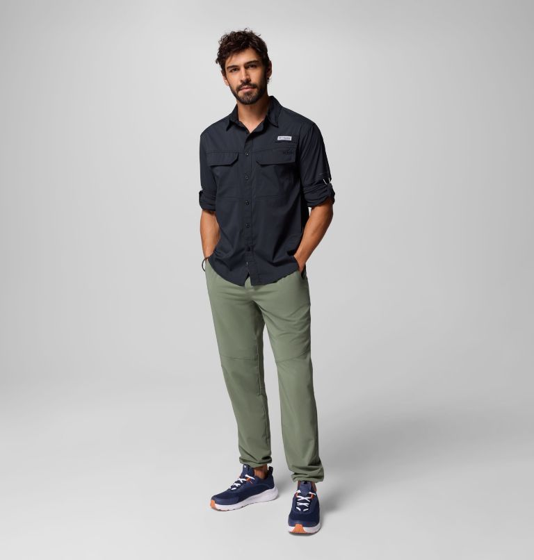 Skiff Guide II Long Sleeve Shirt | 010 | S, Color: Black, image 2
