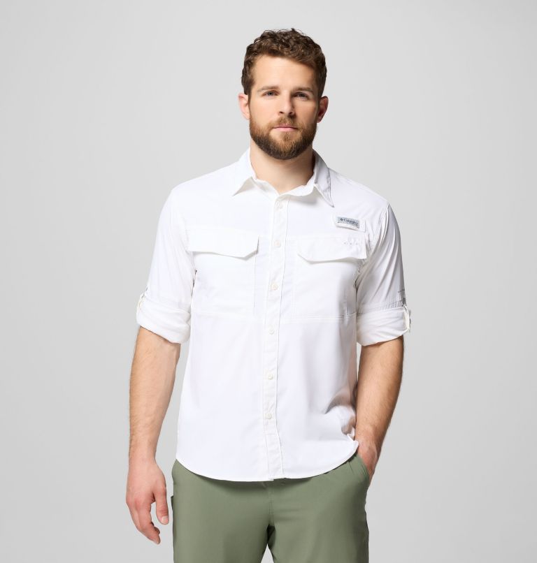 Skiff Guide II Long Sleeve Shirt | 100 | XL, Color: White, image 5