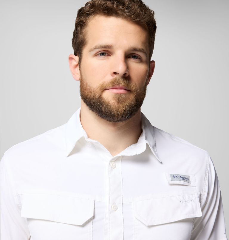 Skiff Guide II Long Sleeve Shirt | 100 | XL, Color: White, image 7