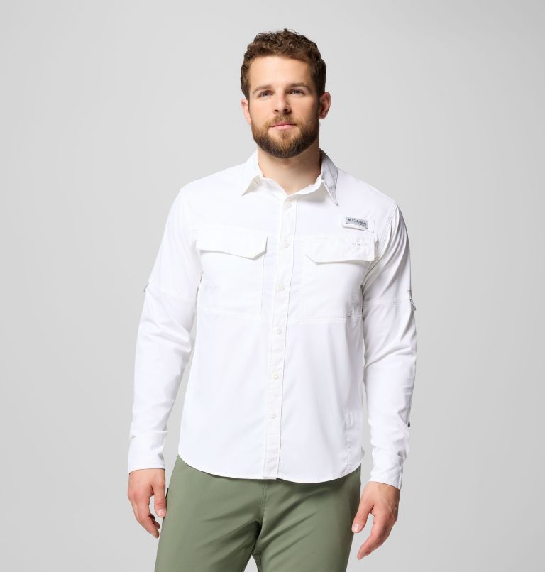 Skiff Guide II Long Sleeve Shirt | 100 | XL, Color: White, image 1