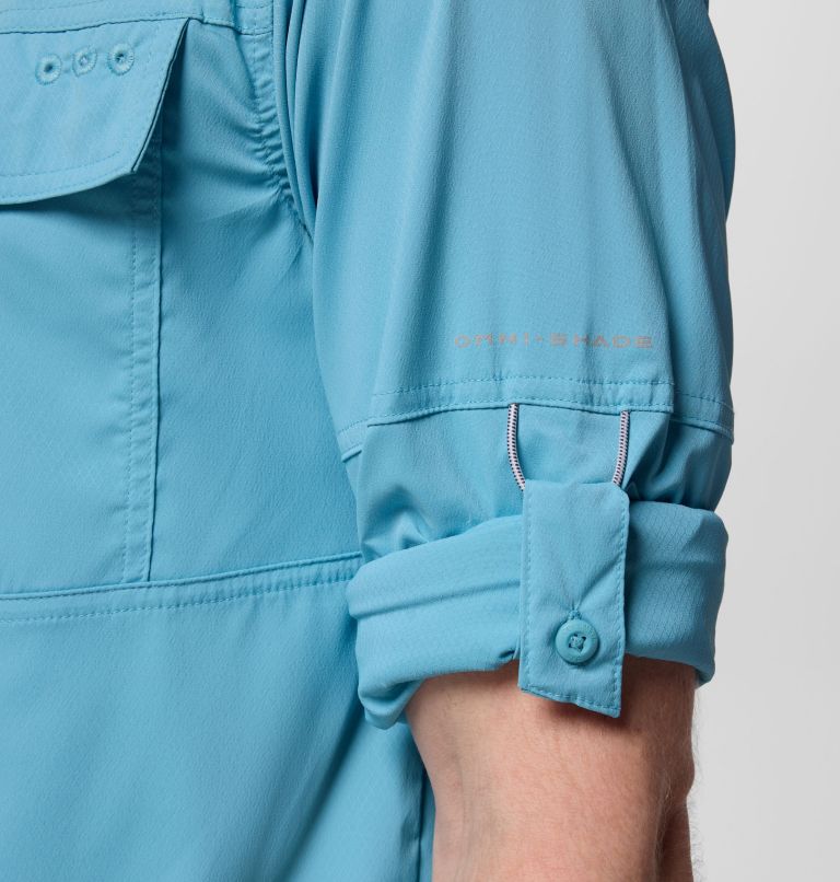 Skiff Guide II Long Sleeve Shirt | 455 | XS, Color: Vintage Blue, image 6
