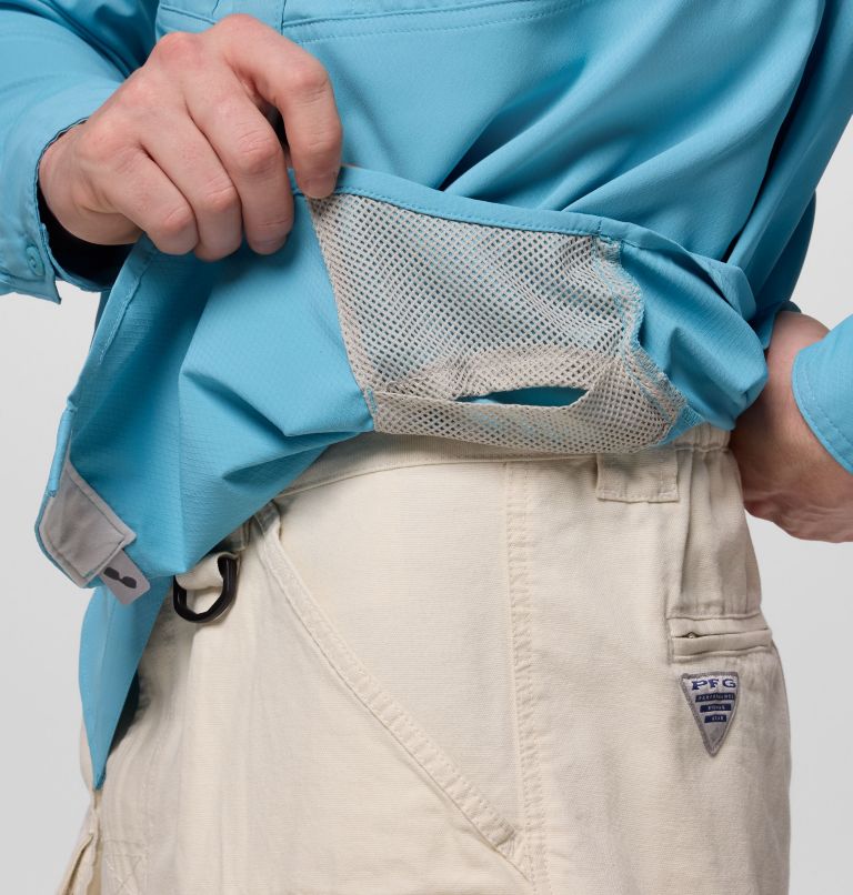 Skiff Guide II Long Sleeve Shirt | 455 | XS, Color: Vintage Blue, image 9