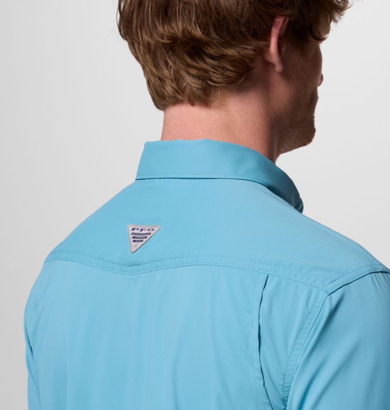 Skiff Guide II Long Sleeve Shirt | 455 | XS, Color: Vintage Blue, image 10