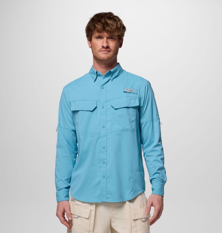 Skiff Guide II Long Sleeve Shirt | 455 | XS, Color: Vintage Blue, image 1