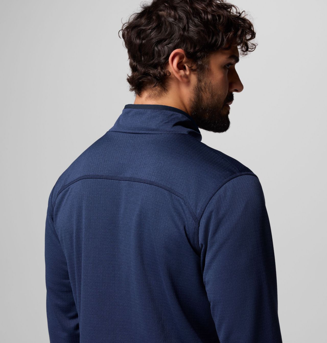 Men's Essential Hike™ Grid Fleece Half Zip Jacket 6