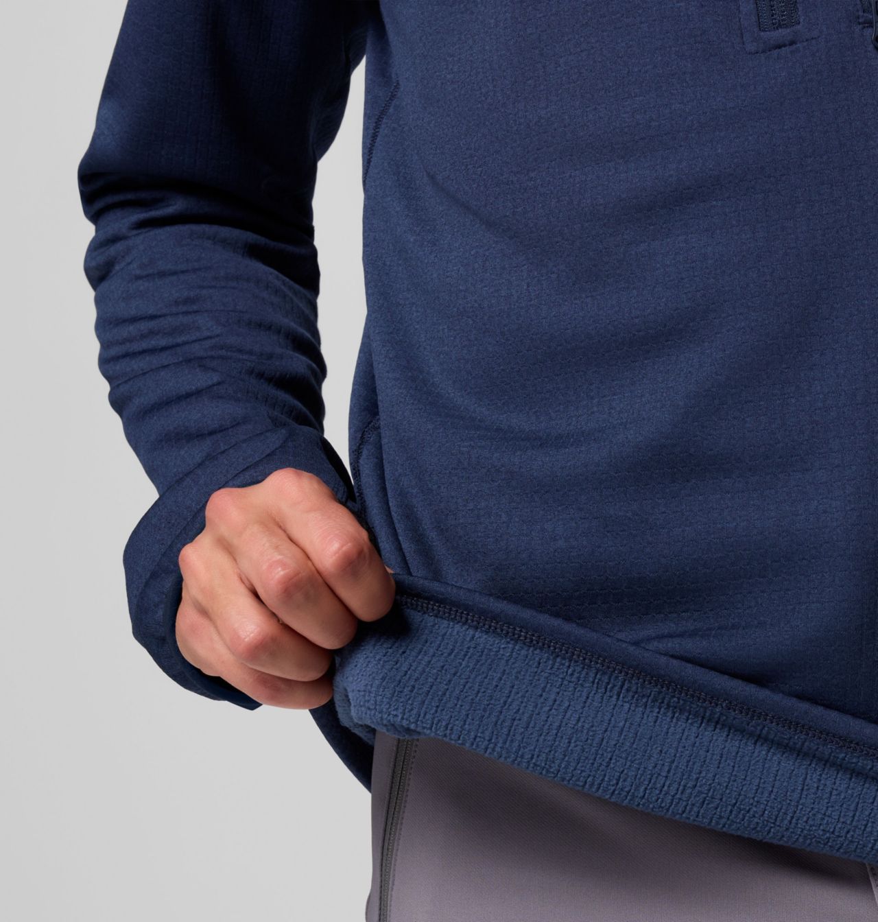 Men's Essential Hike™ Grid Fleece Half Zip Jacket 7