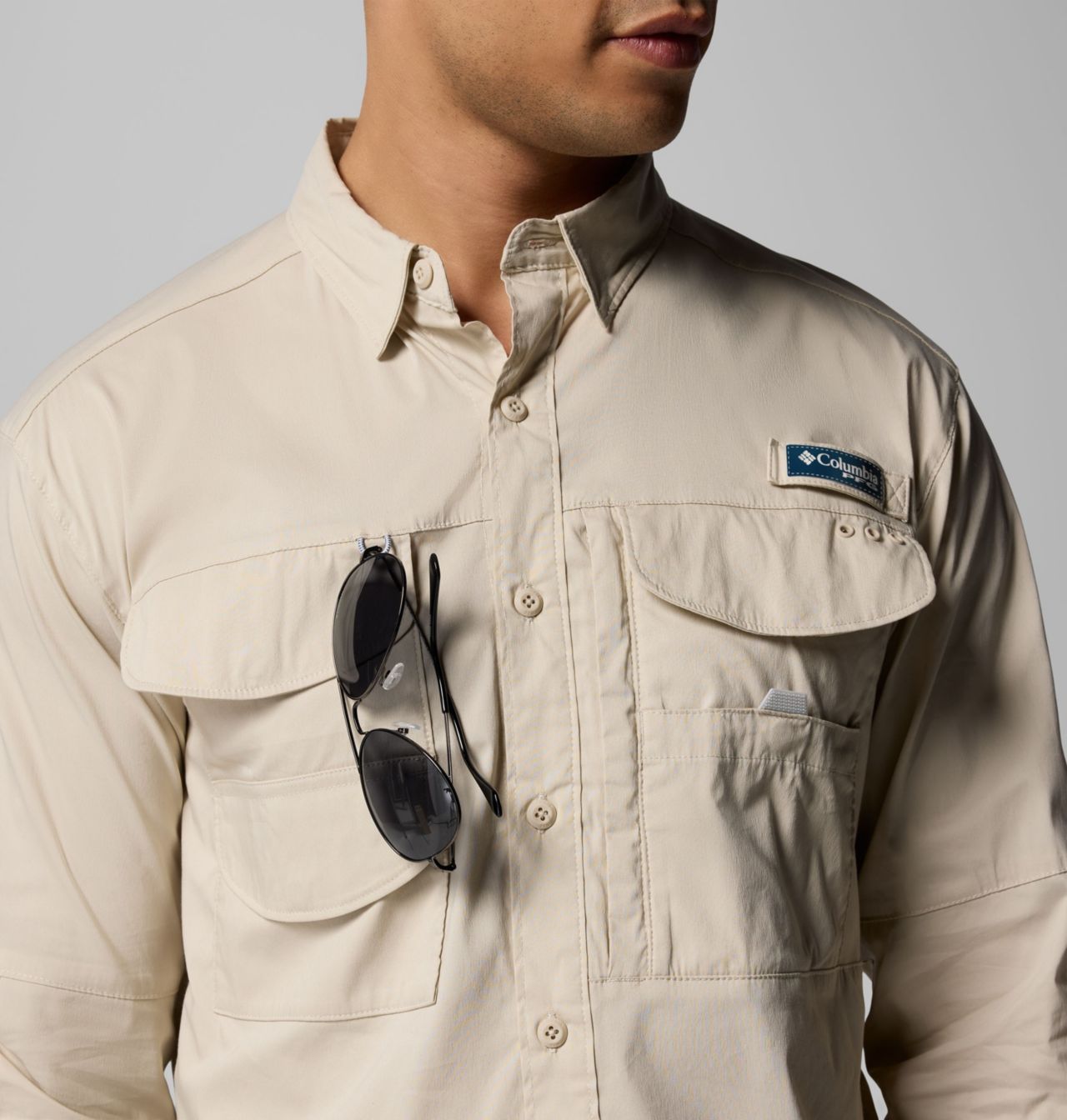 Men's PFG Bonehead™ Elite Long Sleeve Shirt 8