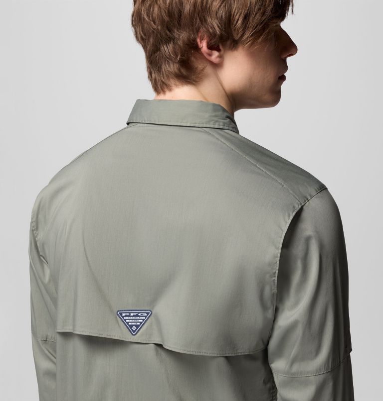 Men's PFG Bonehead Elite Long Sleeve Shirt, Color: Cypress, image 10