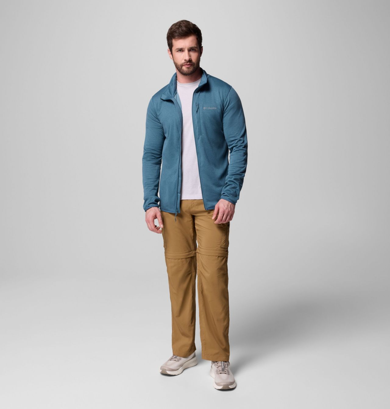 Men's Essential Hike™ Grid Fleece Full Zip Jacket 2