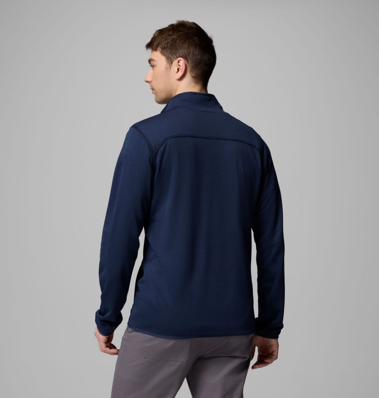 Men's Essential Hike™ Grid Fleece Full Zip Jacket | 464 | XL 3