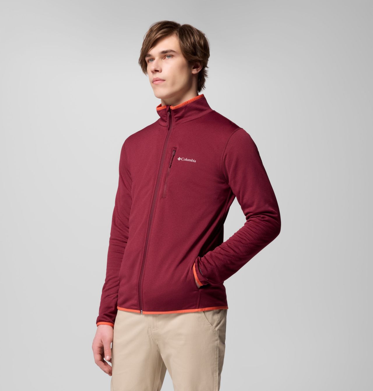 Essential Hike™ Grid Fleece Full Zip | 624 | S 4