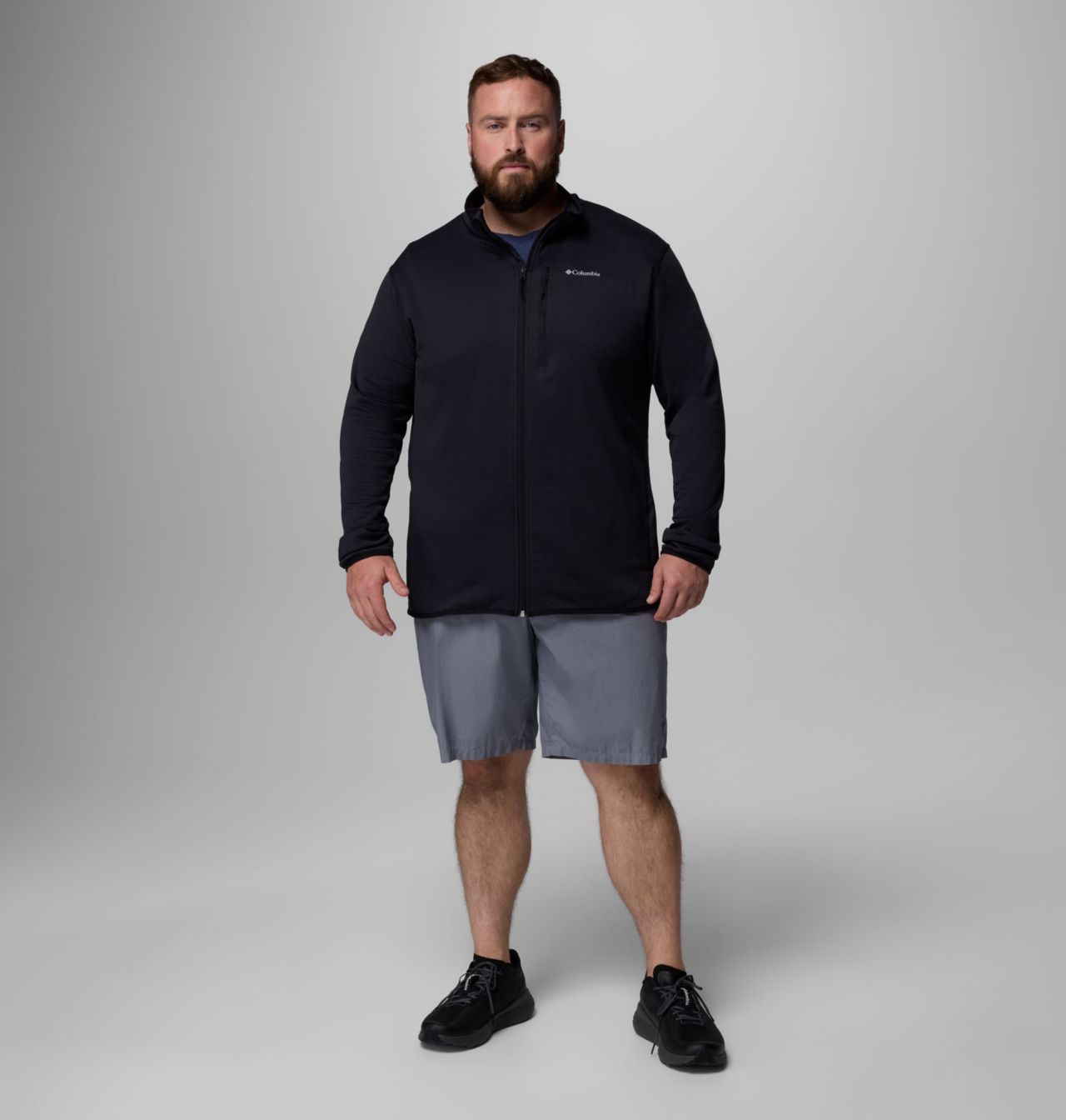 Essential Hike™ Grid Fleece Full Zip | 010 | 2X 2