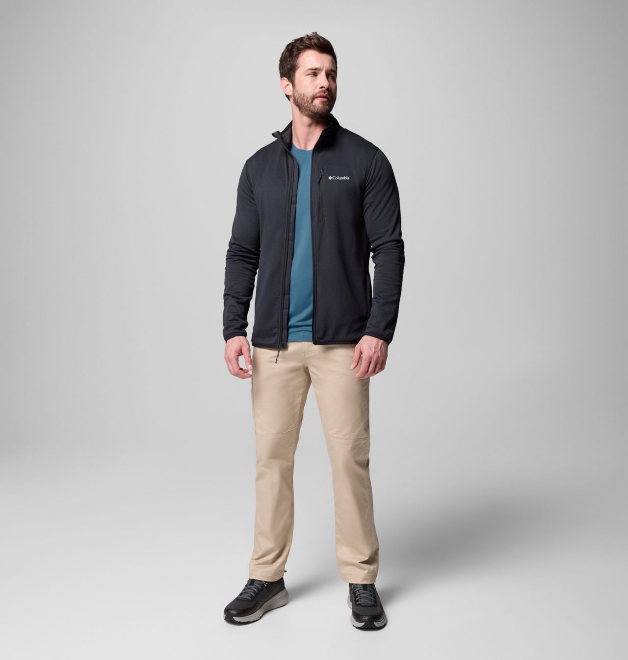 Essential Hike™ Grid Fleece Full Zip | 010 | XLT 2