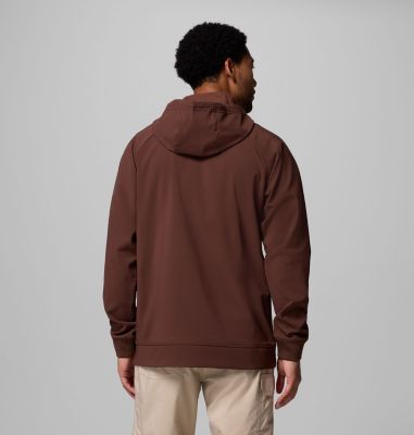 Men's Tech Trail Utility Winter Hoodie, Color: Tobacco, image 3