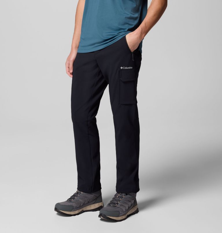 Men's Tech Trail Utility Winter Pants, Color: Black, image 4