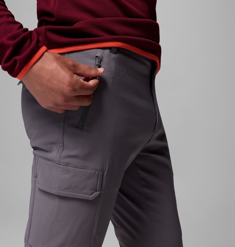 Men's Tech Trail Utility Winter Pants, Color: City Grey, image 6